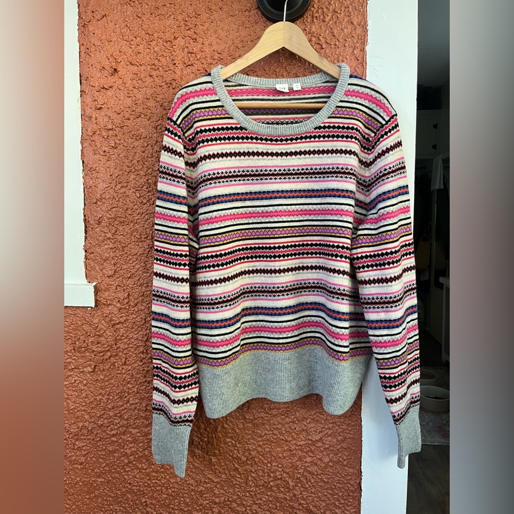 Gap Multi-Colored Stripe Sweater Size XXL